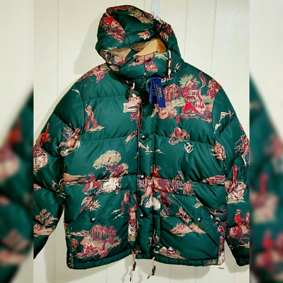 ralph lauren down puffer jacket